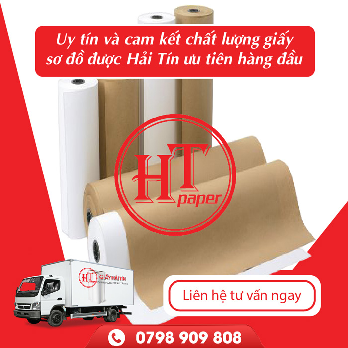 Hải Tín cung cấp giấy sơ đồ có chất lượng hàng đầu