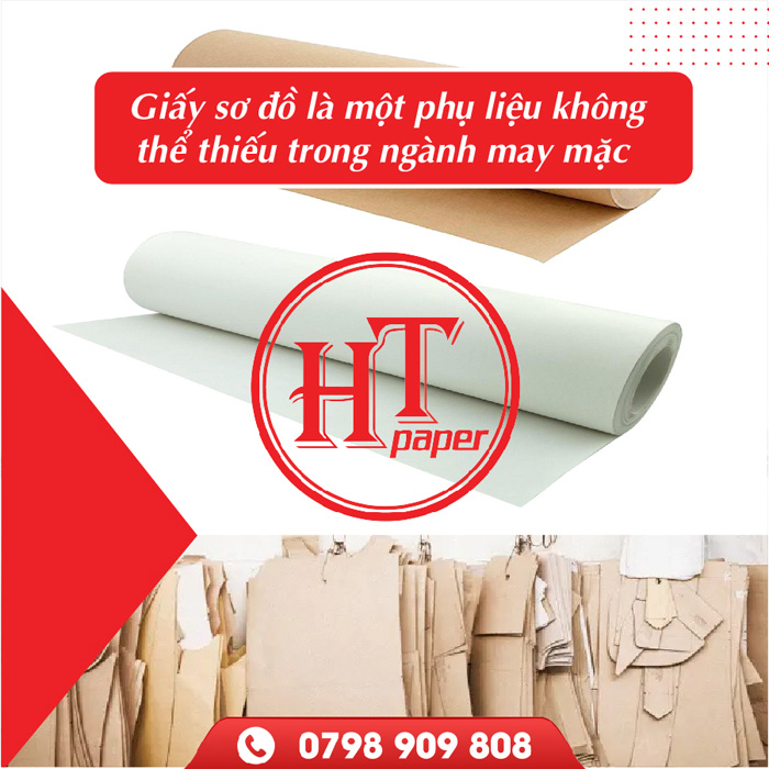 giấy sơ đồ trong ngành may mặc